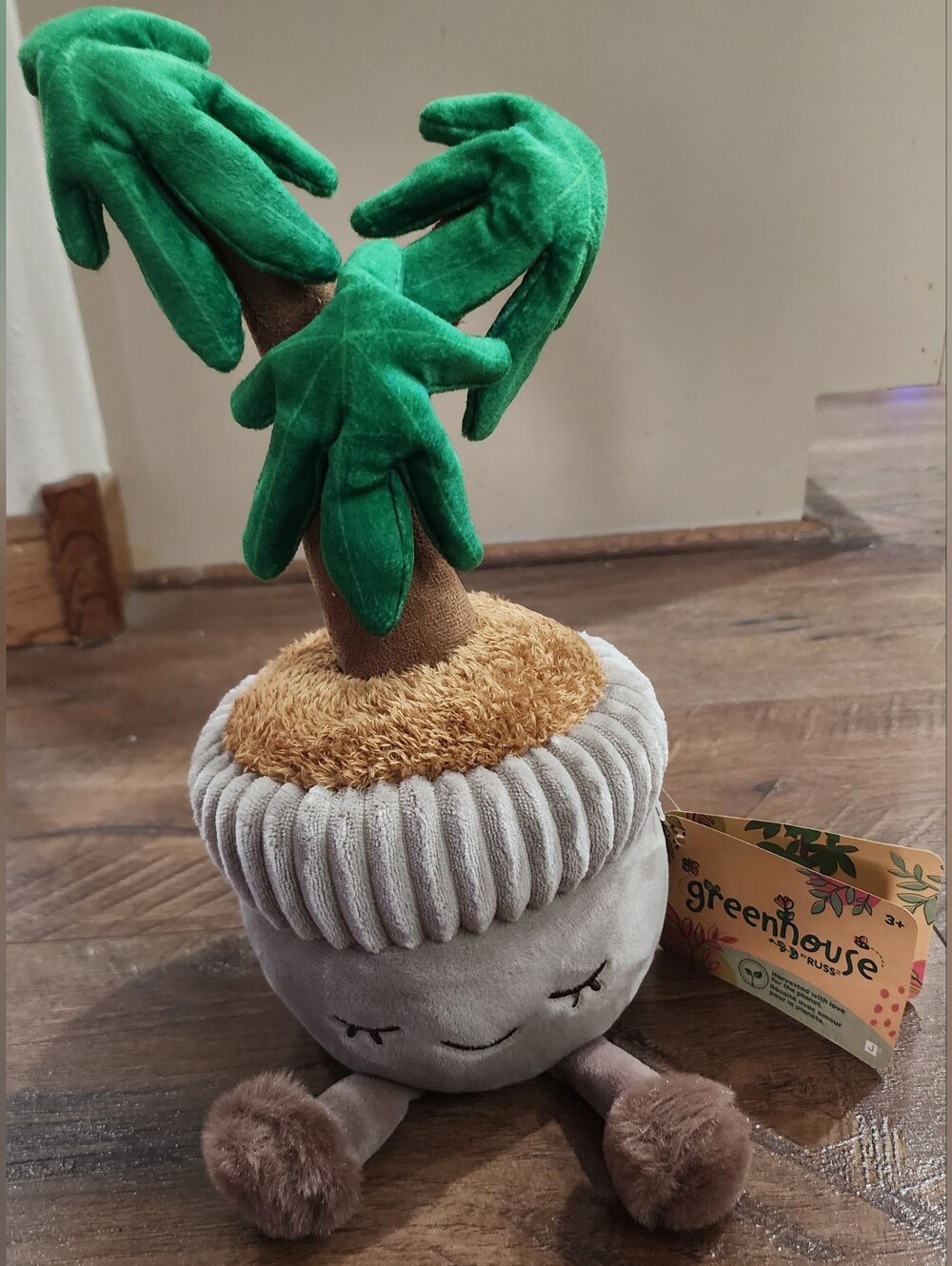 NWT Greenhouse by Russ "David" The Money Tree Plant Plush
